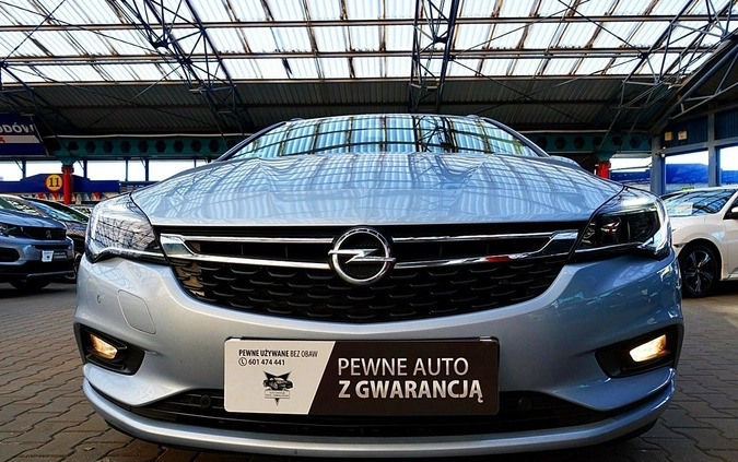 Opel Astra cena 56899 przebieg: 152000, rok produkcji 2019 z Rydułtowy małe 781